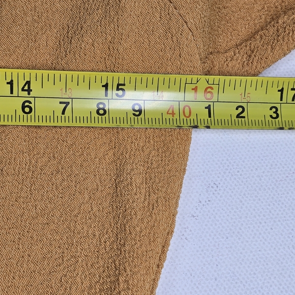 Reformation Westport Dress Sz 2 Mustard High Low Mini Front Midi Back Keyhole - Picture 10 of 13